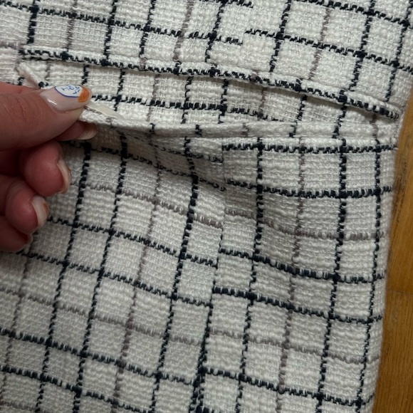 Abercrombie & fitch double breasted tweed style blazer - Picture 2 of 5